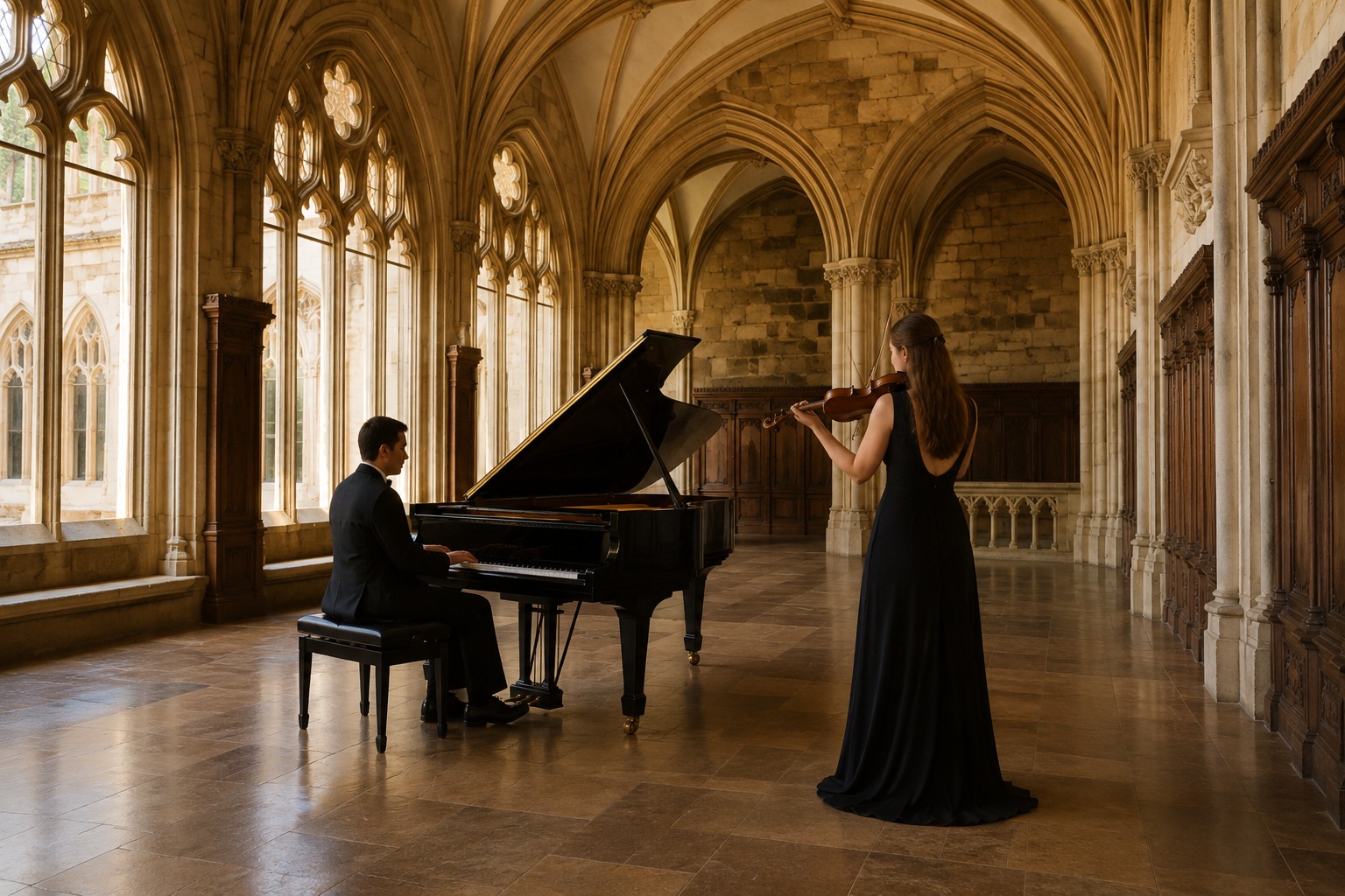 Pop Orquestal Editorial Grand Piano Spread